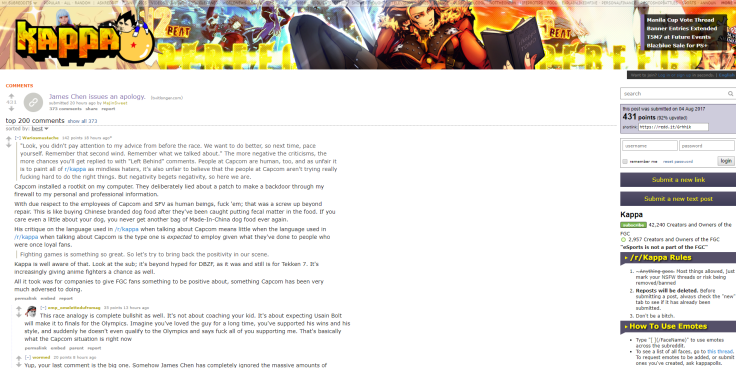 James Chen vs rKappa WP 02